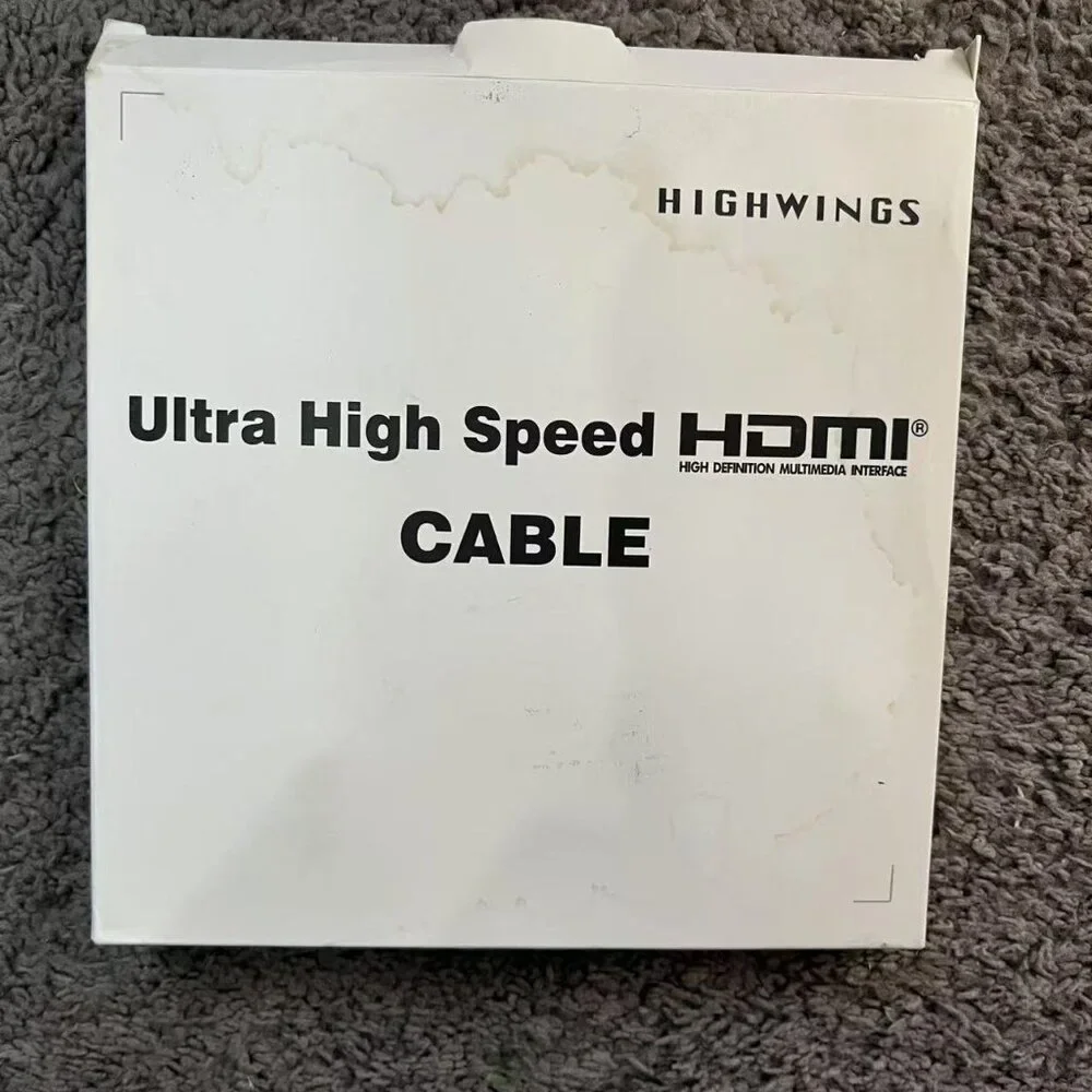 Highwings 8K 10K HDMI Cable 48Gbps 6.6FT/2M, Certified Ultra High Speed HDMI